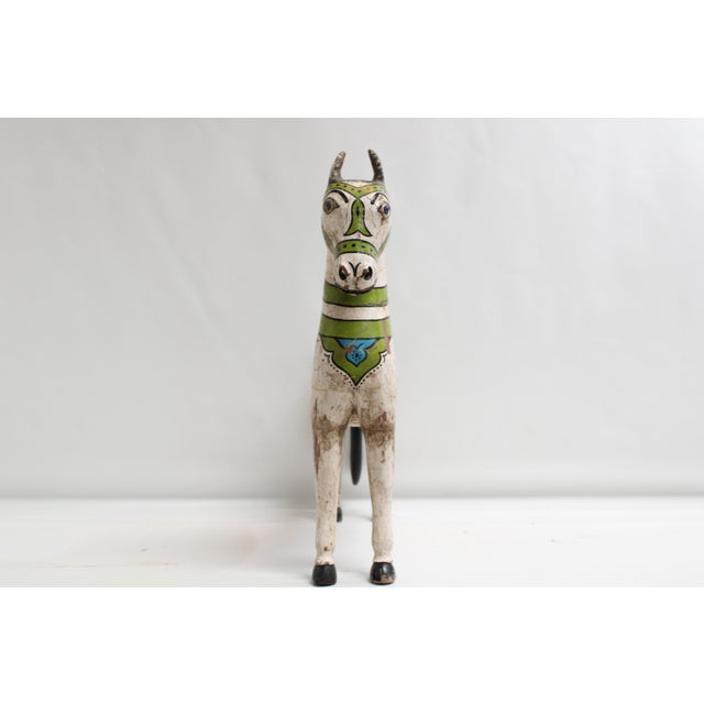 Wood Carousel Horse Vintage For Sale - Image 7 of 13