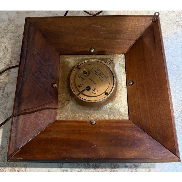 1940’s Harben Co. Electric Wall Clock #30 For Sale - Image 14 of 16