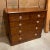 Victorian Mid 1800s Mahogany Chest With Glass Knobs For Sale - Image 3 of 6