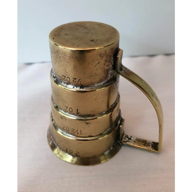 Napier 1930s Napier Stepped Jigger For Sale - Image 4 of 6