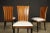 1980s Set of 6 Eliel Saarinen 'Cranbrook' Dining Chairs, Refinished and Reupholstered For Sale - Image 5 of 18