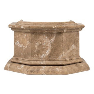 20th Century French Wooden Pedestal For Sale