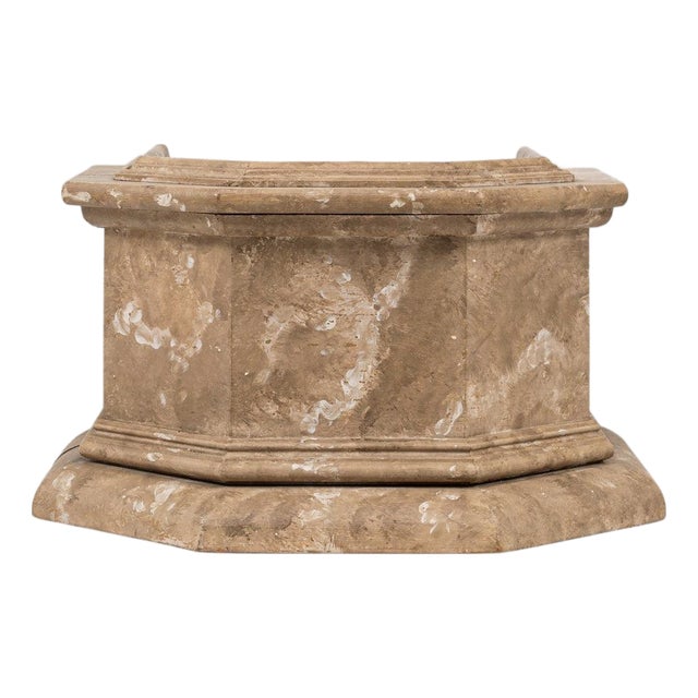 20th Century French Wooden Pedestal For Sale