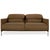 Cor Avalanche Fabric Two-Seater Brown Bronze Manual Function Sofa Couch For Sale - Image 17 of 17