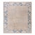 1880s Antique Beige Cream Open Field Chinoiserie Qing Style Chinese Peking Rug For Sale