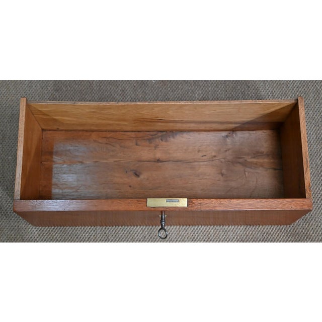 Mahogany 2-Cornered Directoire Style Cabinet, 19th Century For Sale - Image 12 of 18