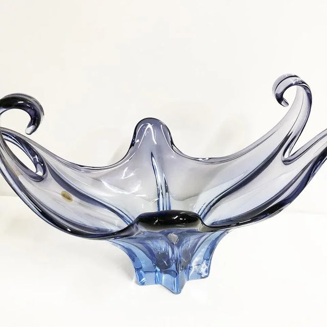 1960s Blue Murano Vase - Art- Year: 1960 Color: Light Blue, Blue Condition: Perfect Dimensions: approx. 40 cm