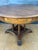 SpanishNeoclassical Revival Round Hardwood Table, Early 20th Century For Sale - Image 9 of 9