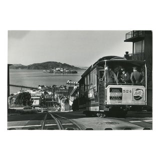 Erich Andres, San Francisco, Hyde Street, View of Alcatraz, USA, 1960s, Silver Gelatin Print For Sale