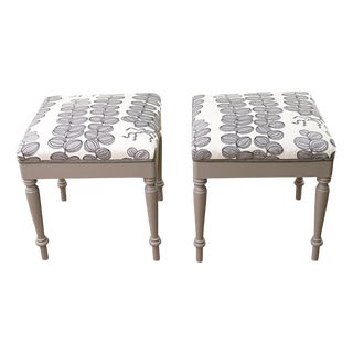Antique Benches by Josef Frank for Celotocaulis, Sweden, 1850s, Set of 2 For Sale