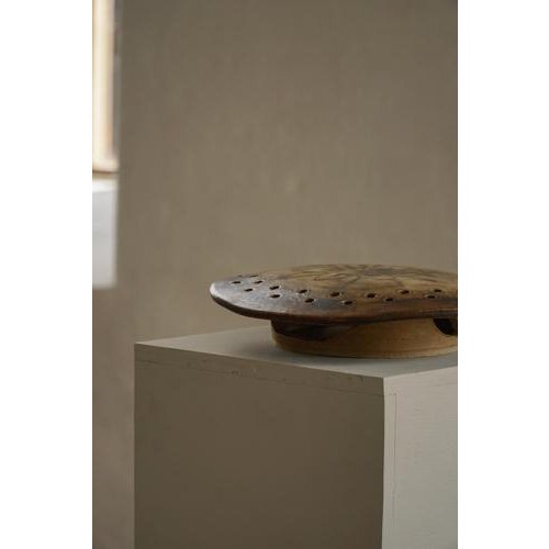 Mid-Century Danish Organic Sculptural Ceramic Wall Sconce, 1970s For Sale - Image 16 of 18