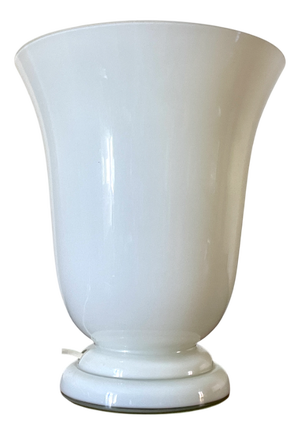 Art Deco Opaline Table Lamp, France, 1930s
