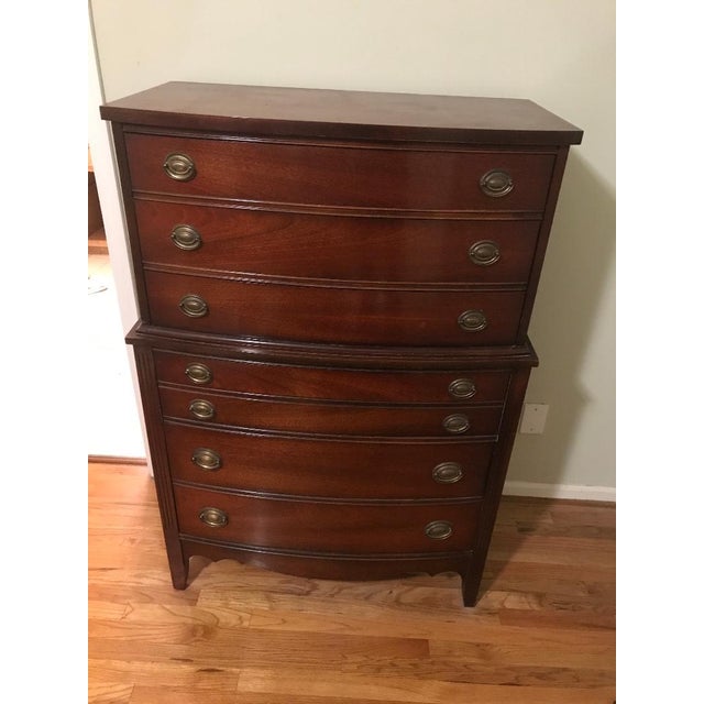 Vintage MidCentury Dixie Furniture Highboy Chairish
