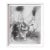 Daniel Ketelhut, "Graphite Study for the Ritual", Abstract Drawing on Paper, Framed For Sale