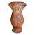 19th Century Mediterranean Studio Terra Cotta Floor Vase With Stylized Seahorses For Sale