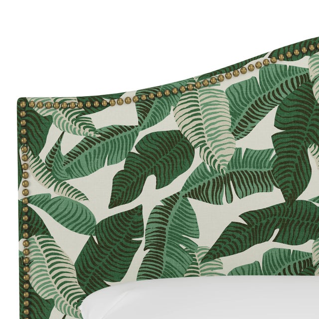 Spritely Home Ashland Headboard in Natural Banana Palm, Queen For Sale - Image 4 of 7