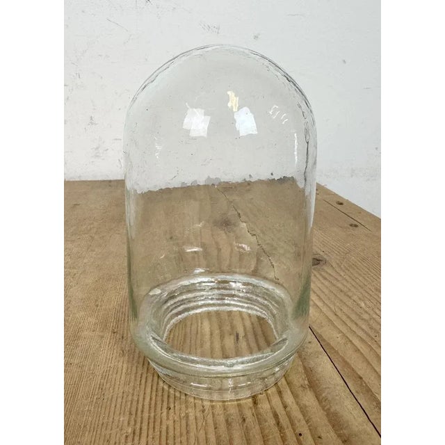 Glass Vintage White Porcelain Wall Light, 1970s For Sale - Image 7 of 13