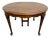 Vintage Queen Anne / Early American Style Oval Dining Table For Sale