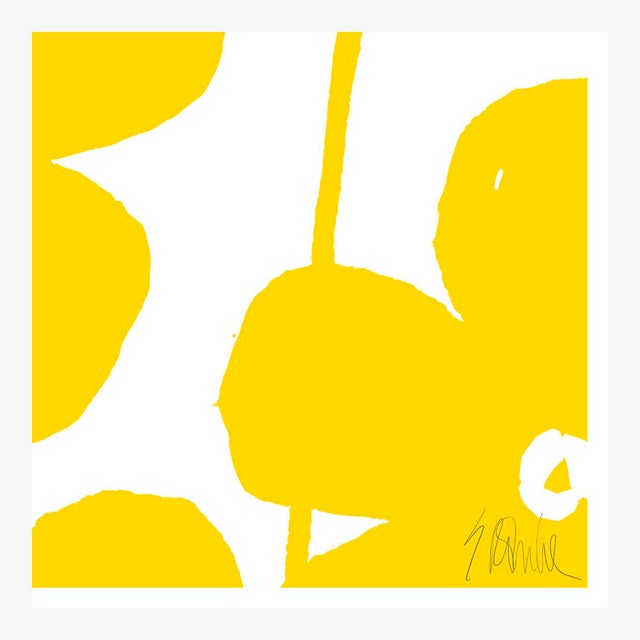 Not Yet Made - Made To Order Fabulous Flowers in Yellow, No 2 Fine Art Print 58" X 58" by Liz Roache For Sale - Image 5 of 6