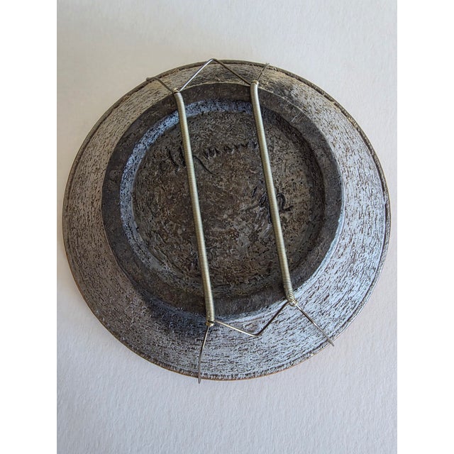 Art Pottery Ceramic Dish With a Tick on It For Sale In San Antonio - Image 6 of 11