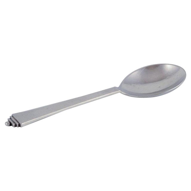 Serving Spoon in Sterling Silver from Georg Jensen, 1940s For Sale