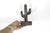 1970s Vintage Ironwood Saguaro Cactus Sculpture For Sale - Image 5 of 9