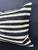 Contemporary Turkish Hemp Pillow Cushion Natural Beige Black Pillow Cushion Cover 20"x20" For Sale - Image 3 of 4