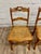 Antique Carved Walnut Ladderback Cane Seat Carved Dining Chairs - Pair For Sale In Kansas City - Image 6 of 11