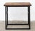 Entryway Console Table in Oak and Iron For Sale - Image 9 of 10