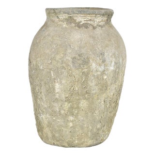 Large Indian Terracotta Jar For Sale