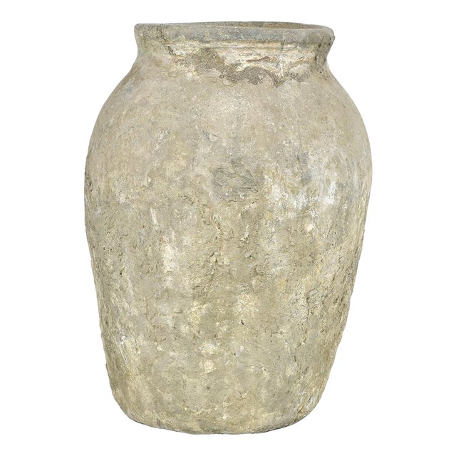 Large Indian Terracotta Jar For Sale