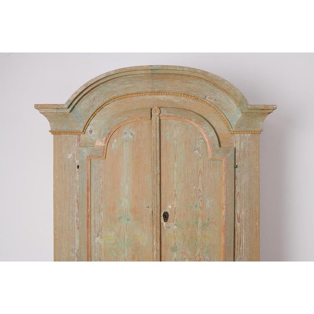 Swedish Antique Rococo Country House Cabinet For Sale - Image 11 of 14