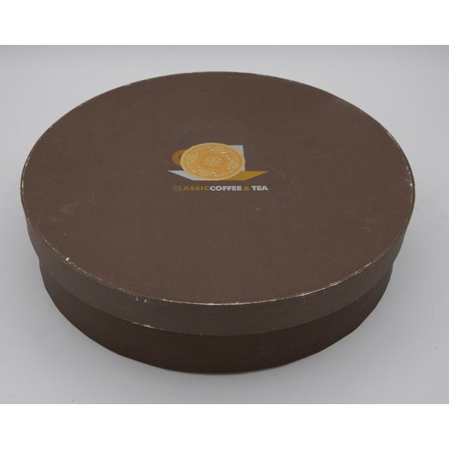 Late 20th Century Classic Coffee and Tea Company - Espresso Service - Six Settings For Sale In West Palm - Image 6 of 6