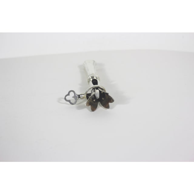 Antique Ercuis Silver Manche À Gigot Or Bone Holder For Sale - Image 11 of 12