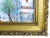 Antique French Oil on Canvas of a Parisian Street Scene in Ornate Gilt Baroque Frame For Sale - Image 9 of 12