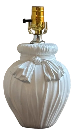 Late-20th Century John Dickinson-Style Plaster Table Lamp