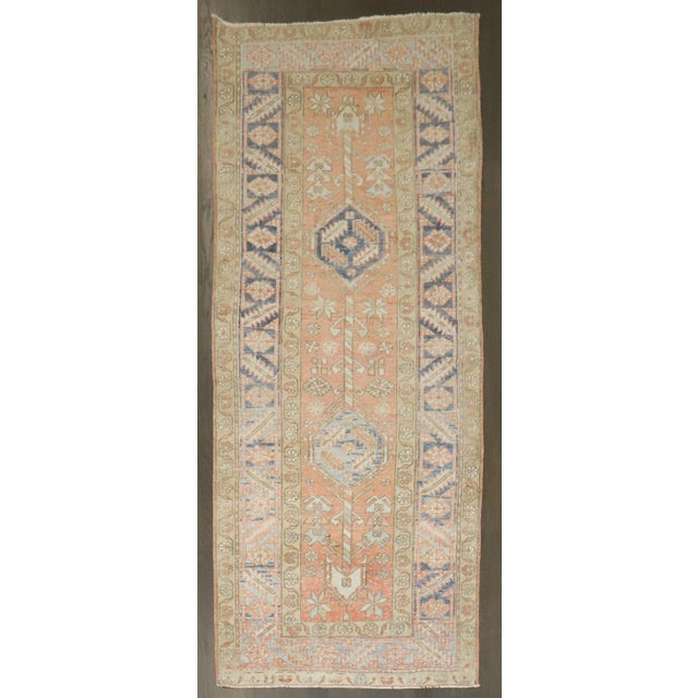 Textile Early 20th Century Zabihi Collection Persian Heriz Runner - 2'11" x 7' For Sale - Image 7 of 10