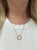 Contemporary Schlumberger for Tiffany & Co., Sixteen Stone Diamond Circle Pendant/Necklace For Sale - Image 3 of 6