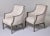Early 20th Century Swedish Chairs With Painted Frames and New Upholstery - Pair For Sale In Detroit - Image 6 of 11