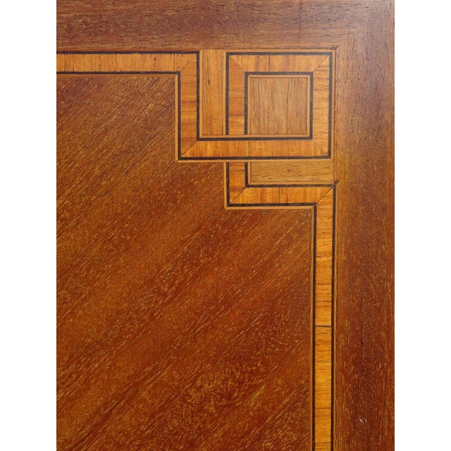 Louis XVI Wardrobe in Marquetry and Bronze, 1920s For Sale - Image 10 of 18
