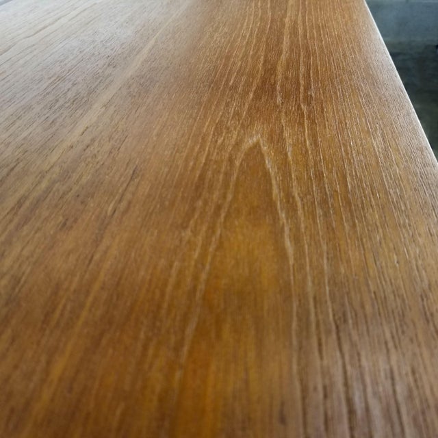 1970s Danish Modern Mid Century Compact Credenza Buffet Bar Cabinet For Sale - Image 9 of 11