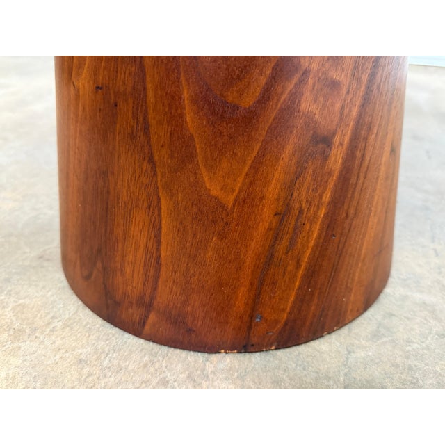Frank Rohloff Travertine Cocktail Side Table for Brown Saltman For Sale - Image 15 of 16
