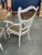 Antique White Early 20th Century Set of 4 Natural Cane & Wood Chairs in Style of Louis XV For Sale - Image 8 of 11