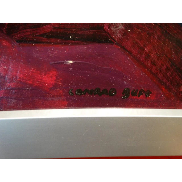 Mid-Century Modern Conrad Buff Mid-Century Desert Landscape Oil Painting on Board For Sale - Image 3 of 7