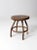 Vintage Industrial Metal Stool For Sale - Image 4 of 9