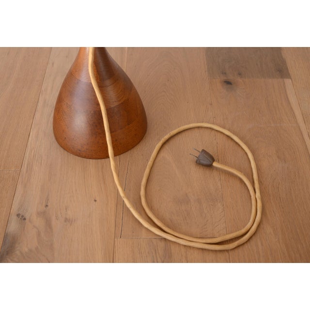 Vintage Danish Modern Sculptural Teak Floor Lamp For Sale - Image 17 of 18