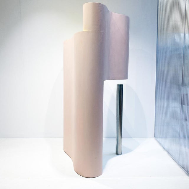 Govert Heikoop, Large Post-Modern Dutch Abstract Floor Sculpture, 1986, Painted Plywood For Sale - Image 9 of 16