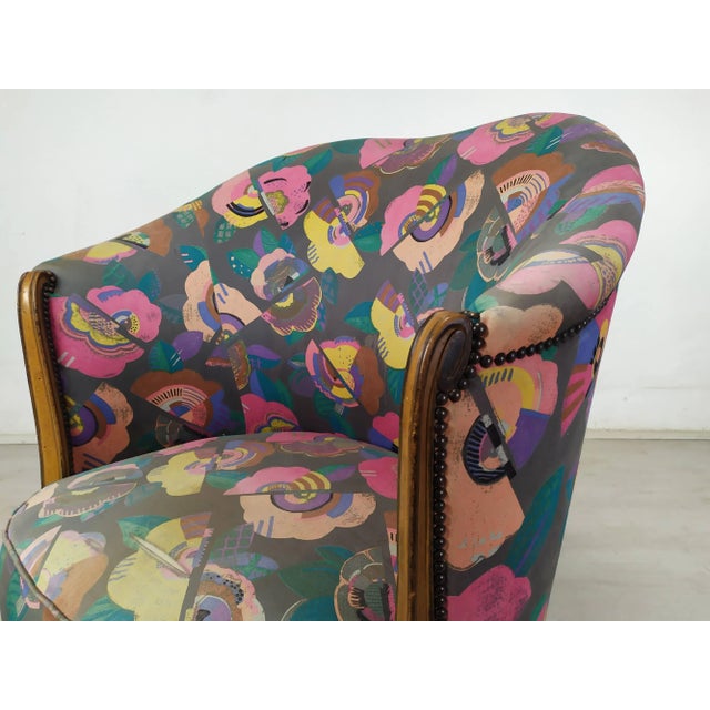 Large Art Deco Armchair For Sale - Image 9 of 18