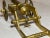 Rare Antique Early 20th Century Gilt Brass Machinist Mini Scale Cannon Model For Sale - Image 13 of 13