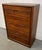 Mid-Century Modern five drawer dresser manufactured by Dixie. Crafted from richly grained oak, this vintage piece...